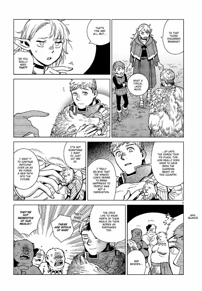 Delicious in Dungeon Chapter 96 image 09_optimized